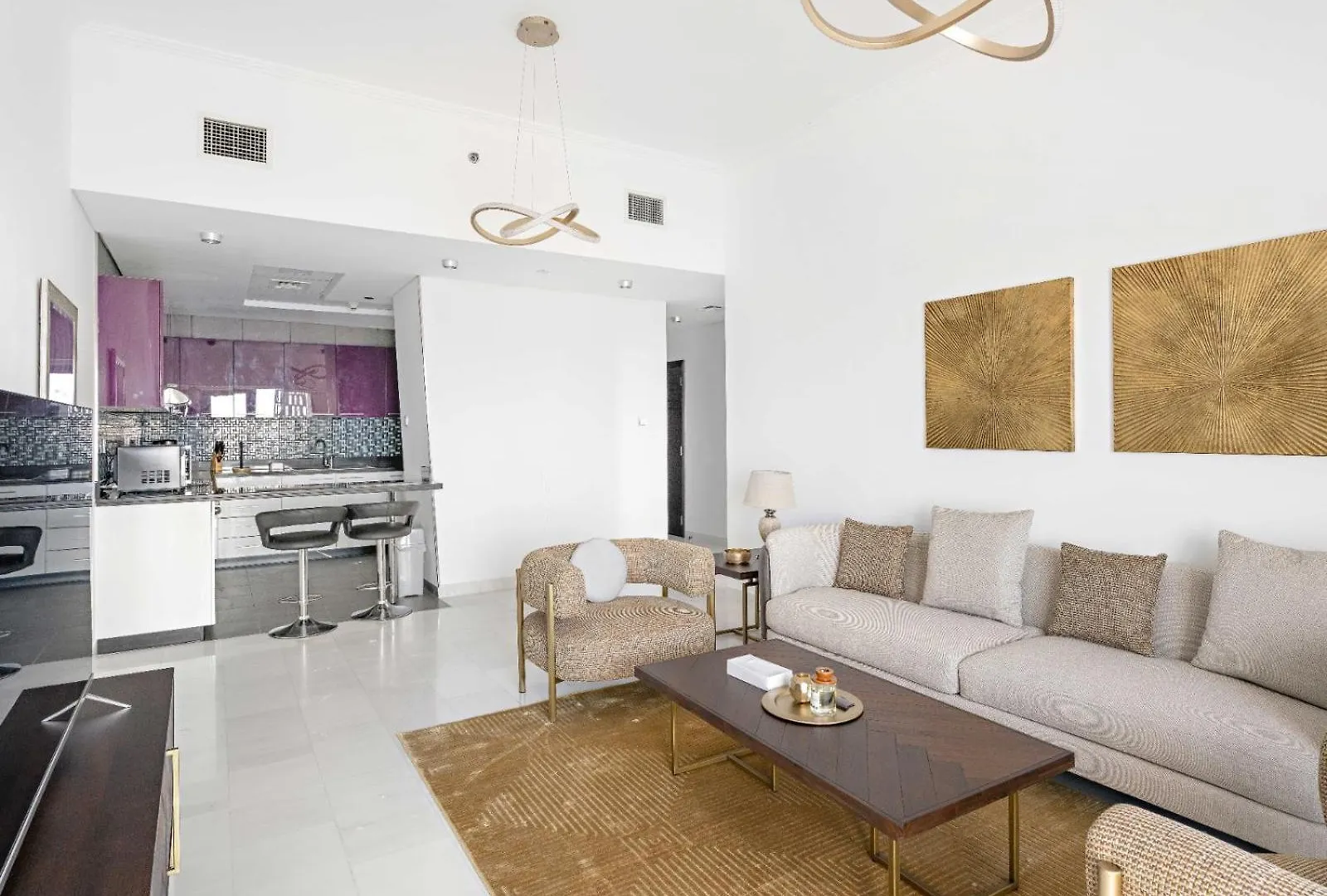 Sophisticated High-Floor 1Bdr With Breathtaking Sea View - Cayan 48 Apartment Dubai