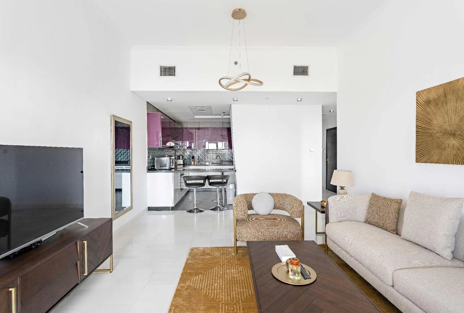 Sophisticated High-Floor 1Bdr With Breathtaking Sea View - Cayan 48 Apartment Dubai 0*,  United Arab Emirates